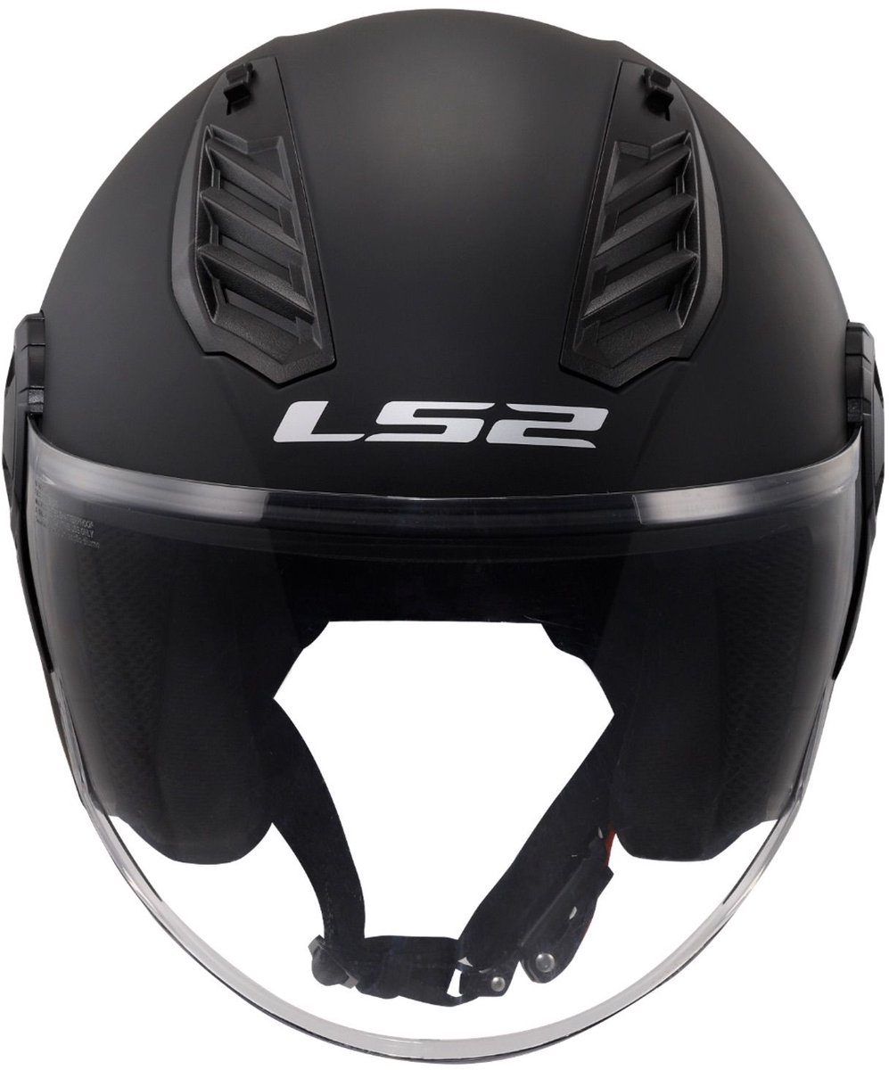 LS2 OF616 Airflow II Solid Mat Zwart 06 Jethelm - Maat XXXL - Helm – foto 6