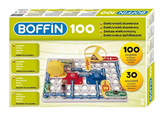 BOFFIN Elektrokit 100 experimenten - Educatief speelgoed voor 8+ jaar