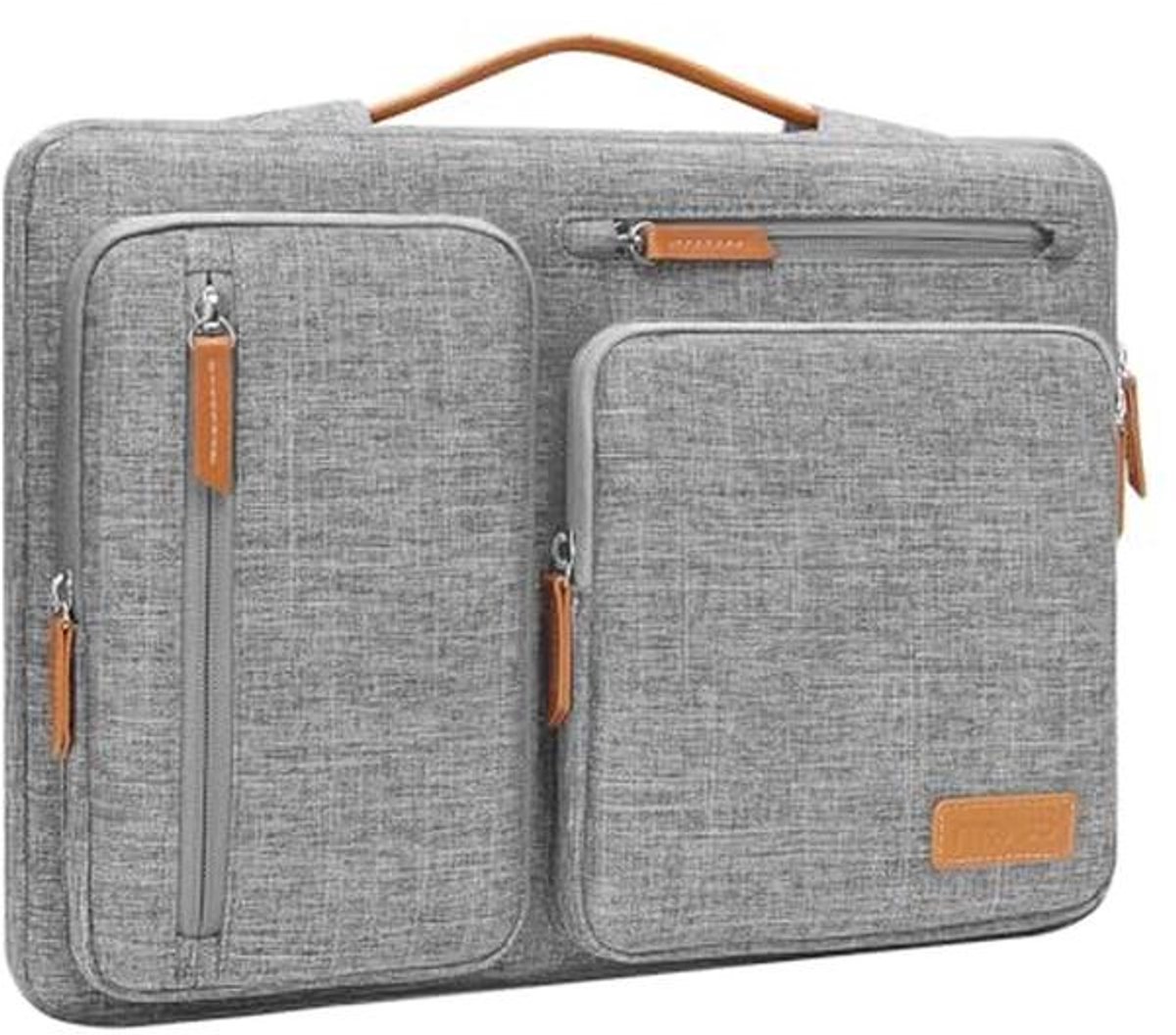 Tablethoes - Beschermhoes - Veilig Vervoeren - 4 Ritsvakken - 13 inch - Zwart