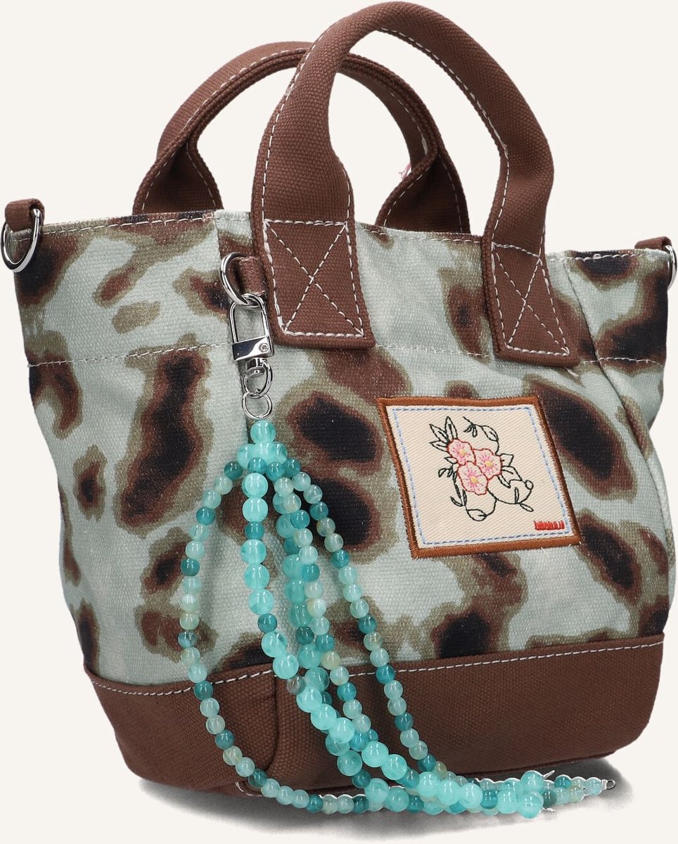 Becksondergaard Leola Canvas Gabby Bag Schoudertassen Dames - Multi - Maat ONESIZE