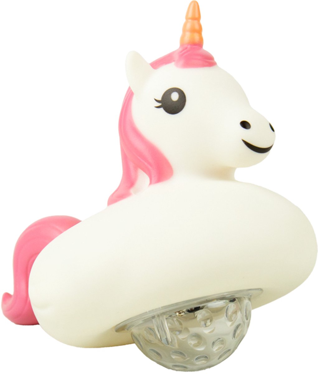 Gift Republic Lichtgevende Badeend - Unicorn