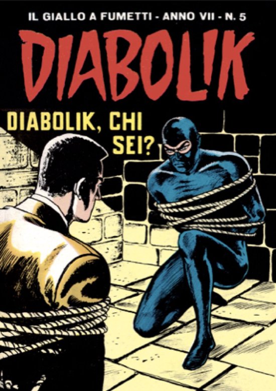 Diabolik Anno VII 5 - Diabolik 107. Diabolik, chi sei? - cover