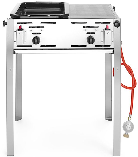 Hendi Gasbarbecue - Roast Master Maxi 50/50 - 650x540x(H)840mm van Hendi — afbeelding 3