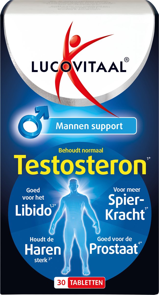 Lucovitaal Testosteron mannen support