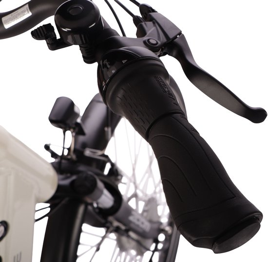 Comfort Plus 5.0 E-Bike 28 Inch - 468Wh Intube Accu - 95% Voorgemonteerd - Shimano Nexus 7 - Lage Instap - Verende Voorvork - Zilvergrijs — afbeelding 5