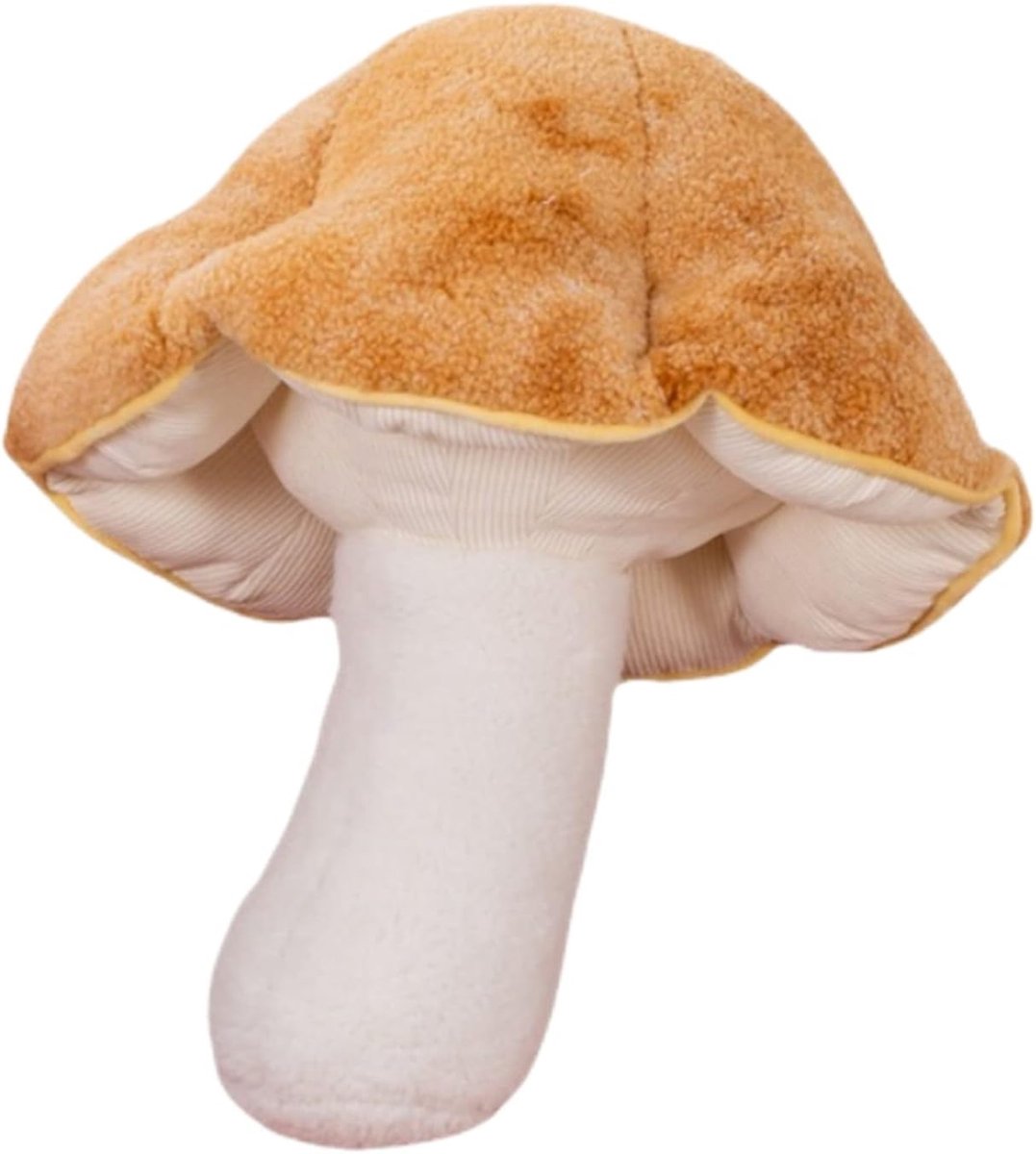 Mushroom Kussen - Zitkussen Vloerkussen - Comfortabel Ontspannen - Luxe Cashmere Kwaliteit - 32 cm - Khaki