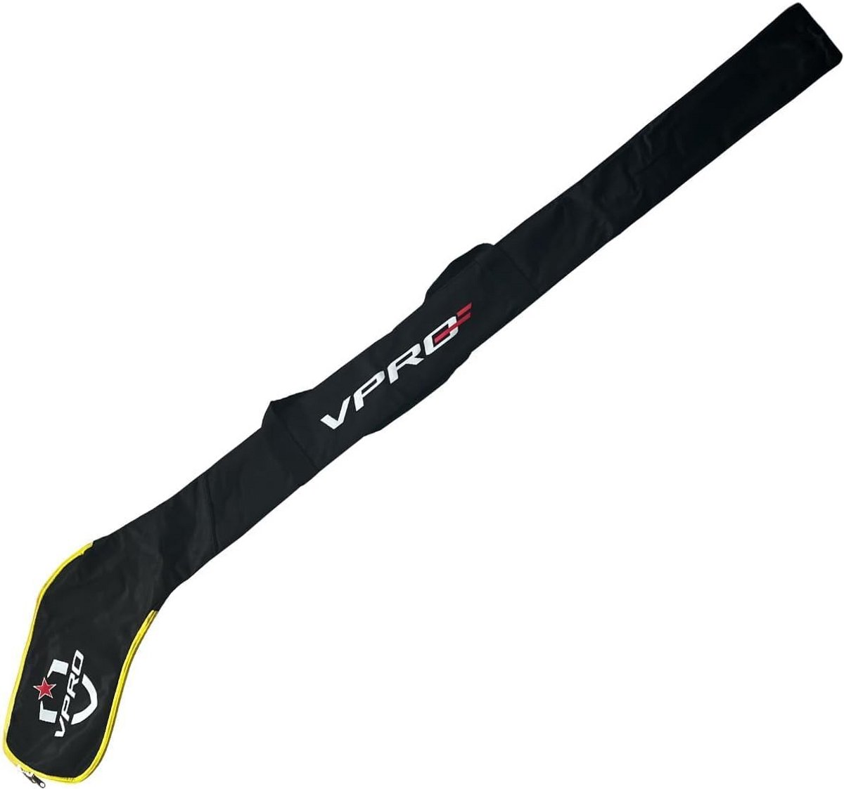 Sportuitrustingstas - Sporttas Racket - Hockey Transport - Verstelbaar Ontwerp - 30 Liter - Zwart Geel