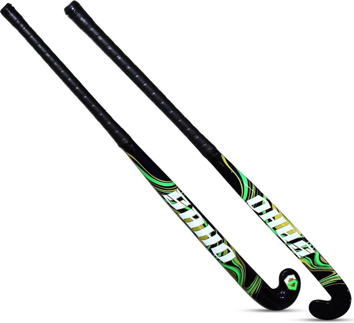 Hockeysticks Samengesteld - Hockey Stick - Indoor Hockey Spel - Lage Boog Profiel - 36.5 inch - Olijf