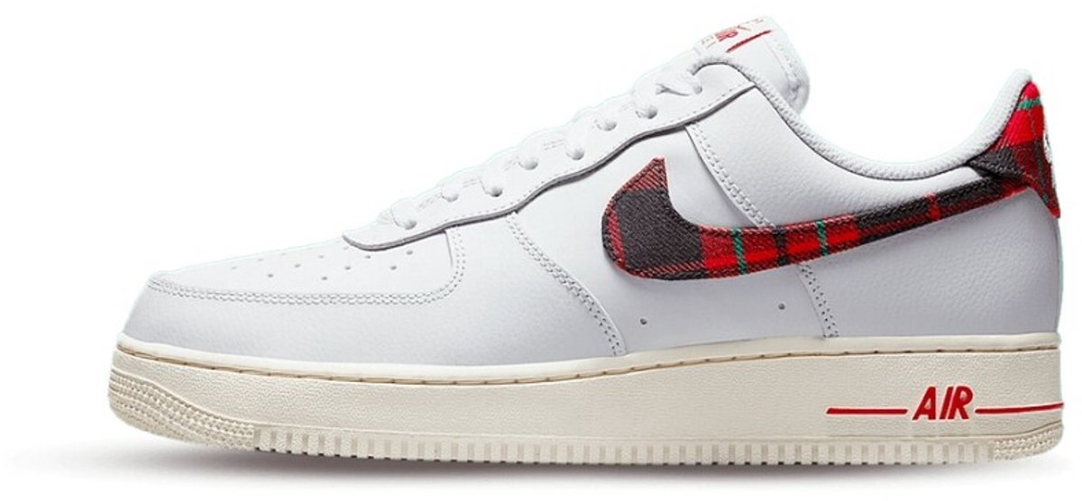 Nike Air Force 1 Low ’07 LV8 Tartan Plaid University Rood