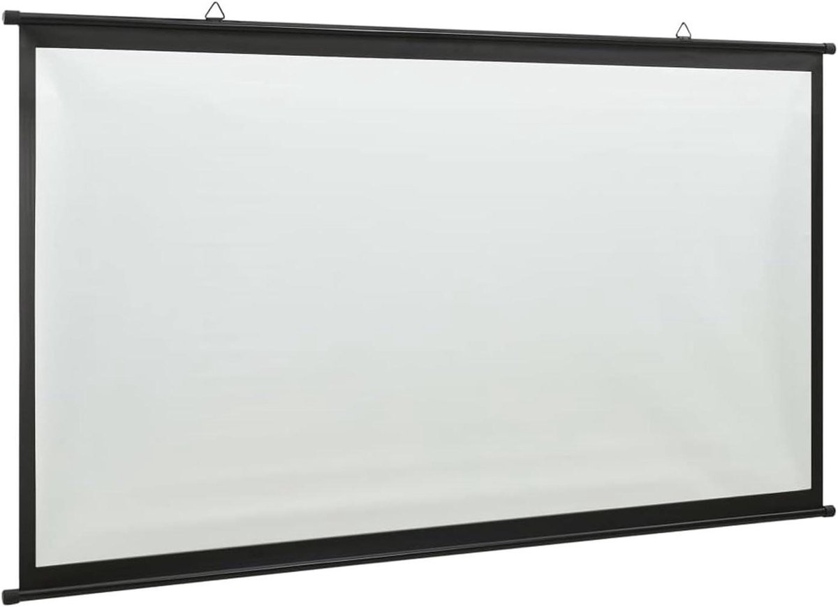 Projectiescherm - Filmscherm Mobiel - Thuisbioscoop Creëren - Rimpelloos PVC Materiaal - 72 inch - Wit