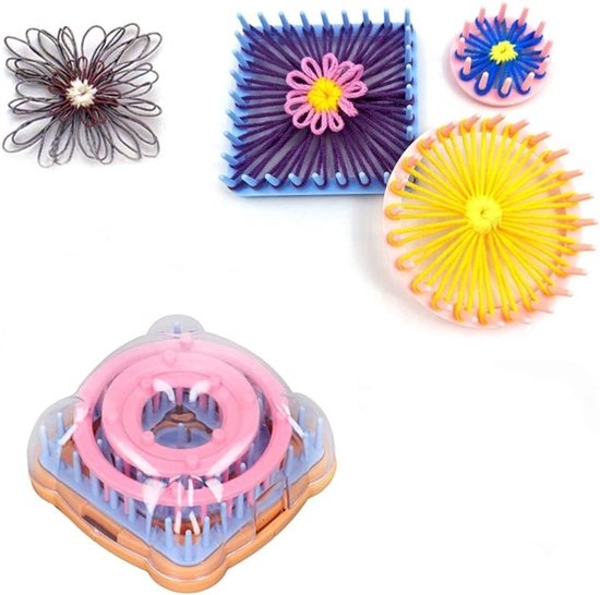 Ronde Breimolen Set voor Hoeden, Sjaals, Truien, Sokken en Dekens voor Kinderen en Volwassenen — afbeelding 3
