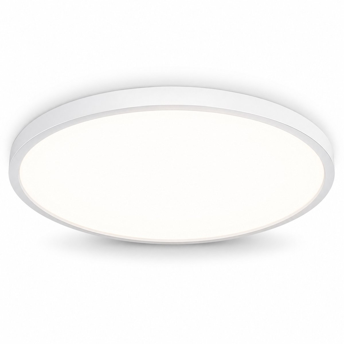 Ultra dunne ronde plafondlamp 30cm - Wit - Bamled