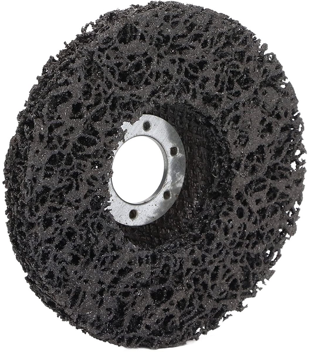 Dailygoods- Slijpschijf 115 mm - Slijpschijf voor haakse slijper - Roestvrij - Duurzaam - Geluidsarm - Sterk vezelvlechtwerk - Schuurwiel