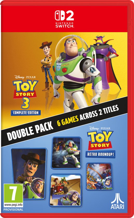 Toy Story: Retro Round Up! + Toy Story 3 Complete Edition - Switch 2