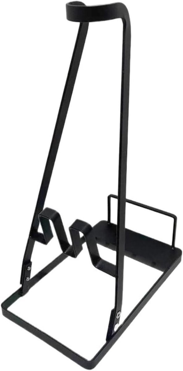 Opbergstandaard Stofzuiger - Stofzuigerhouder - Thuis Organiseren - Robuuste Constructie - 28 x 15 x 41 cm - Zwart