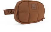 Fresh 'n Rebel Coze Mini - Puffy Etui & Organizer - Compacte Reistas voor Accessoires - Opbergtas met Slimme Vakindeling - Premium Afwerking - Latte Brown
