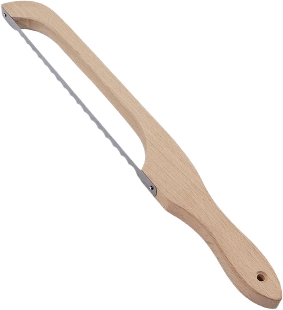 Brood Snijder - Bak Gereedschap - Gelijkmatig Snijden - Houten Handvat - 42 Centimeter - Niet gespecificeerd
