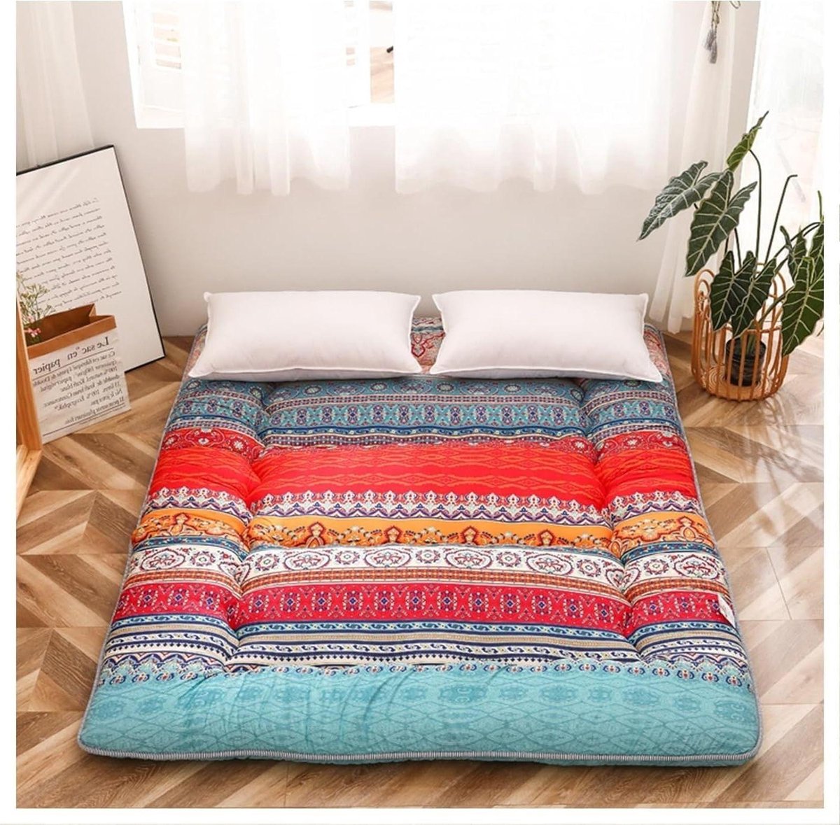 Japanse Futon Matras Opvouwbare Tatami Mat Japanse Vloermatras 160x200 Tatami Matras Japanse Vloermatras Dikke Futon Matras Dikke Tatami Mat Tatami Mat(C,120x200cm)
