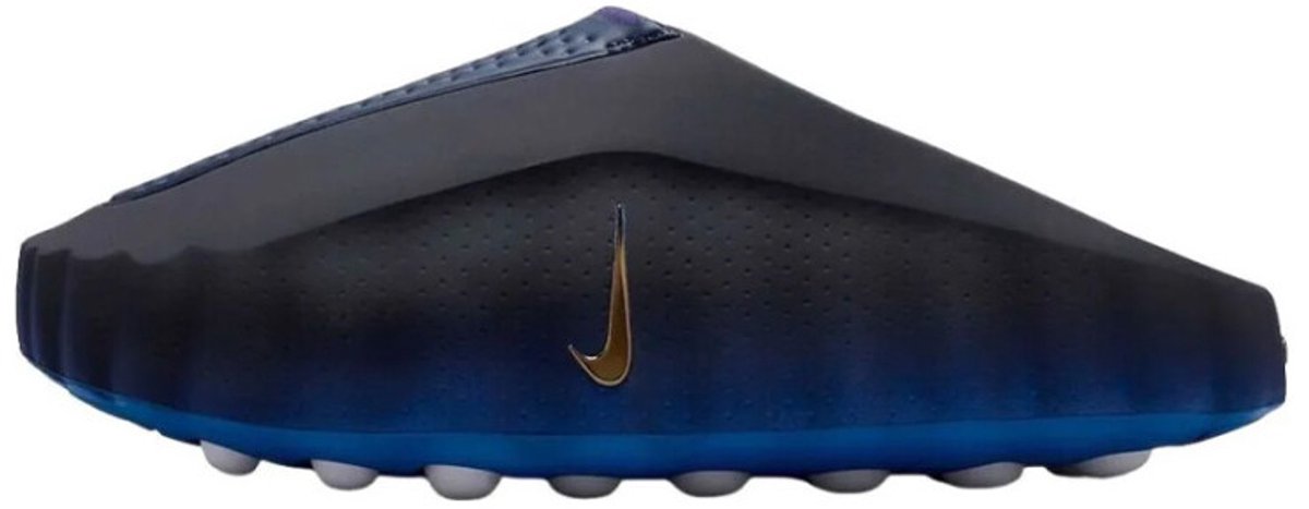 Nike Mind 001 Slide Blackened Game Royal Zwart