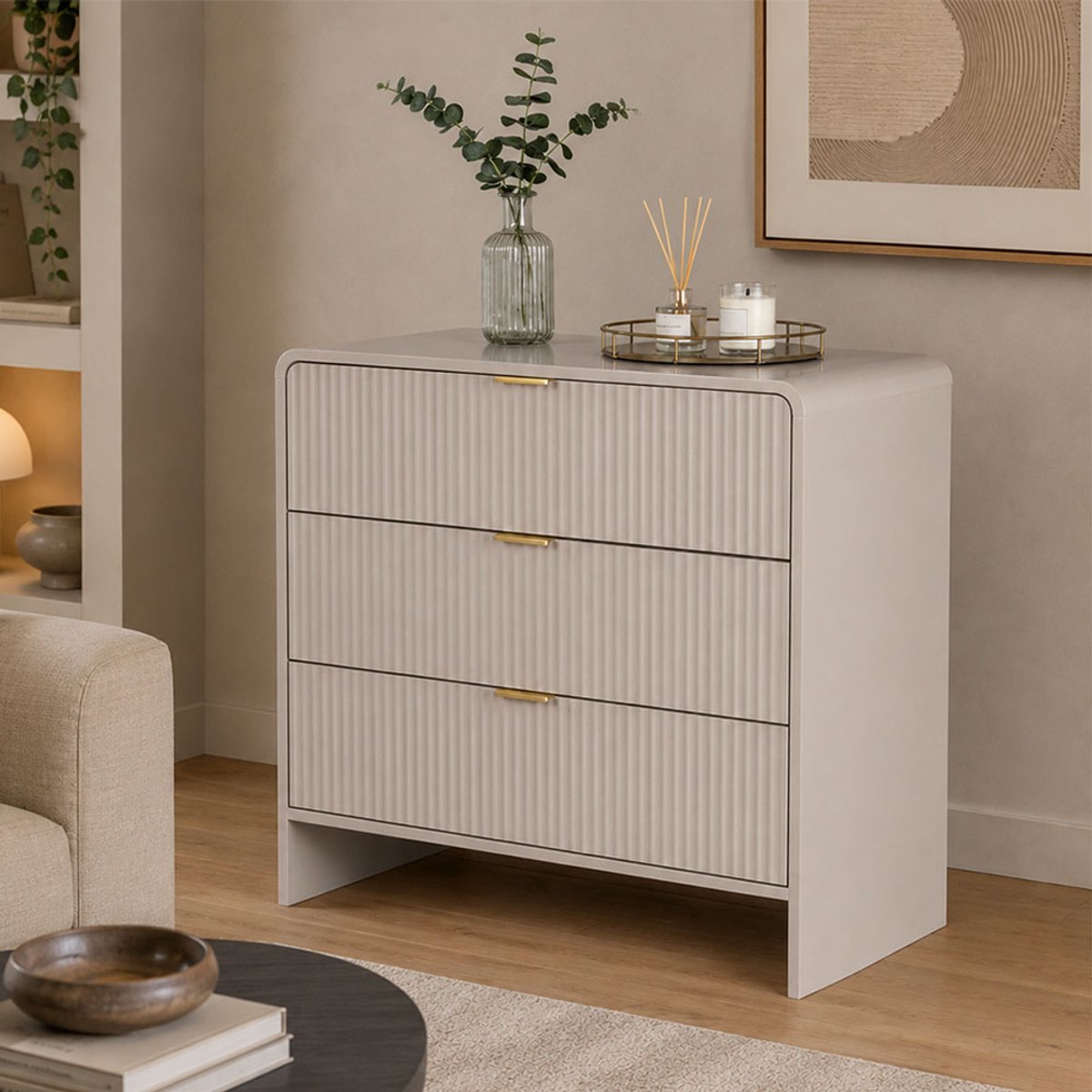 Milton & Oldbrook Commode Odda Beige