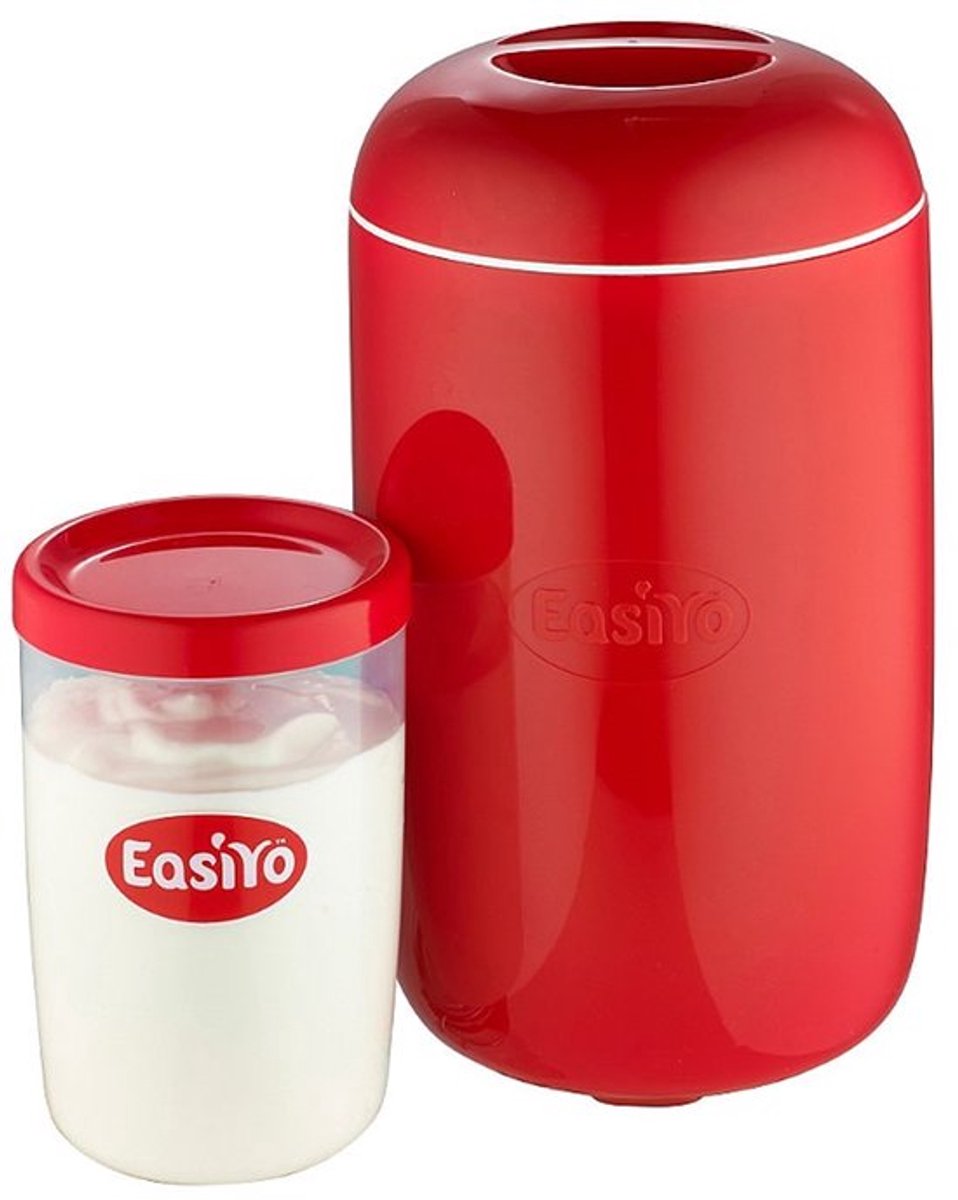 EasiYo yoghurtmaker rood BPA-vrij