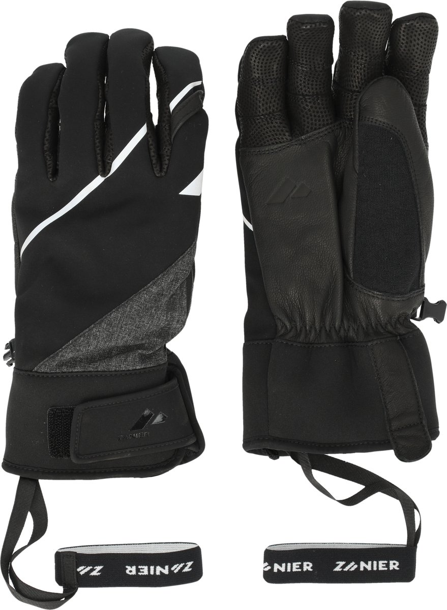 Zanier Fingerhandschuhe 50° North Zwart