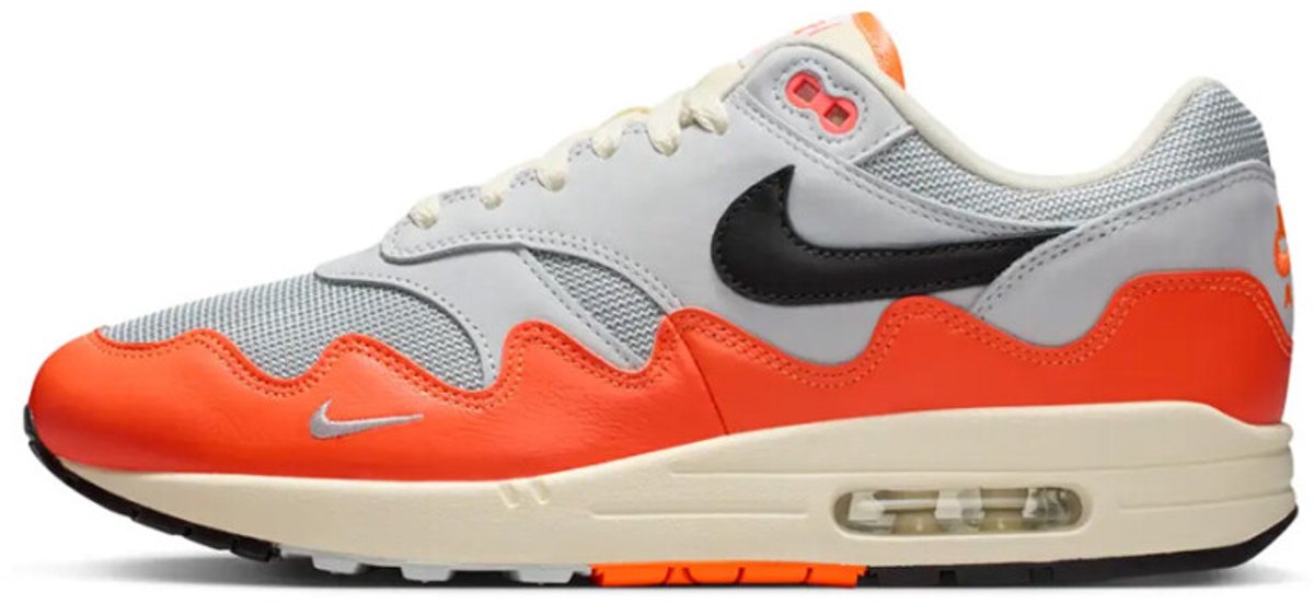 Nike Air Max 1 Patta Waves Hyper Crimson Pure Platinum Multicolor