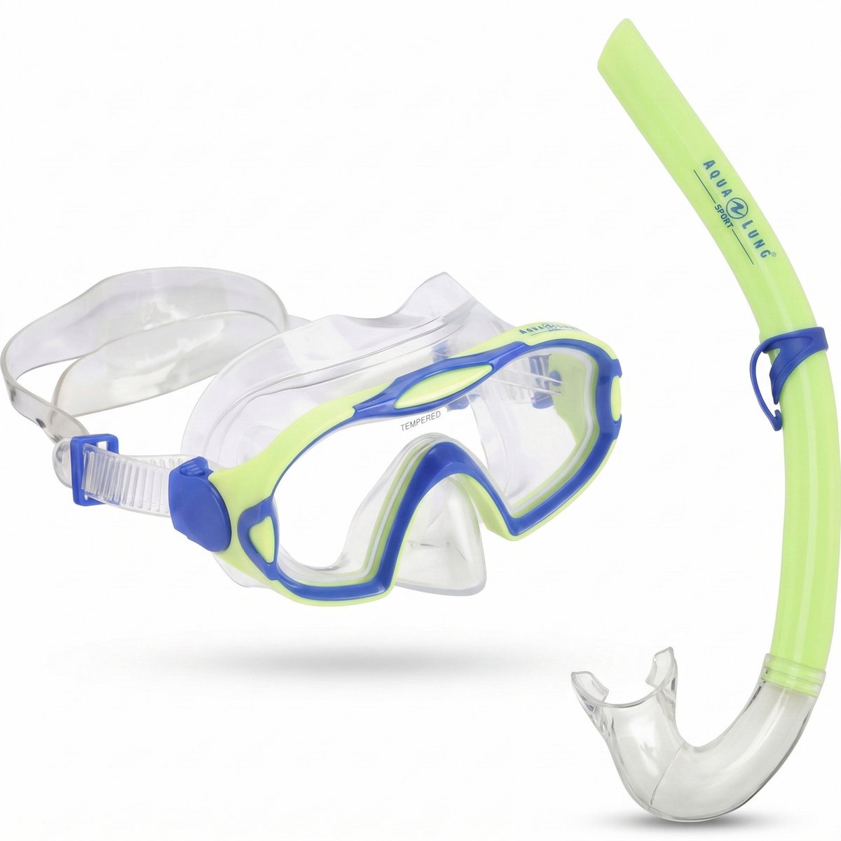 Aqua Lung Sport Meerkat Combo - Snorkelset - Duikbril - Snorkel - Kinderen - Groen/Blauw