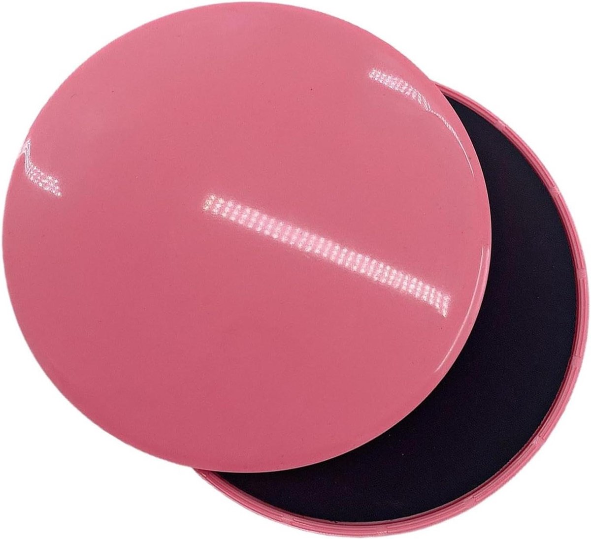 Fitness Glijschijven - Pilates Schijven - Kern Training - Antislip Ontwerp - 17 cm Diameter - Roze