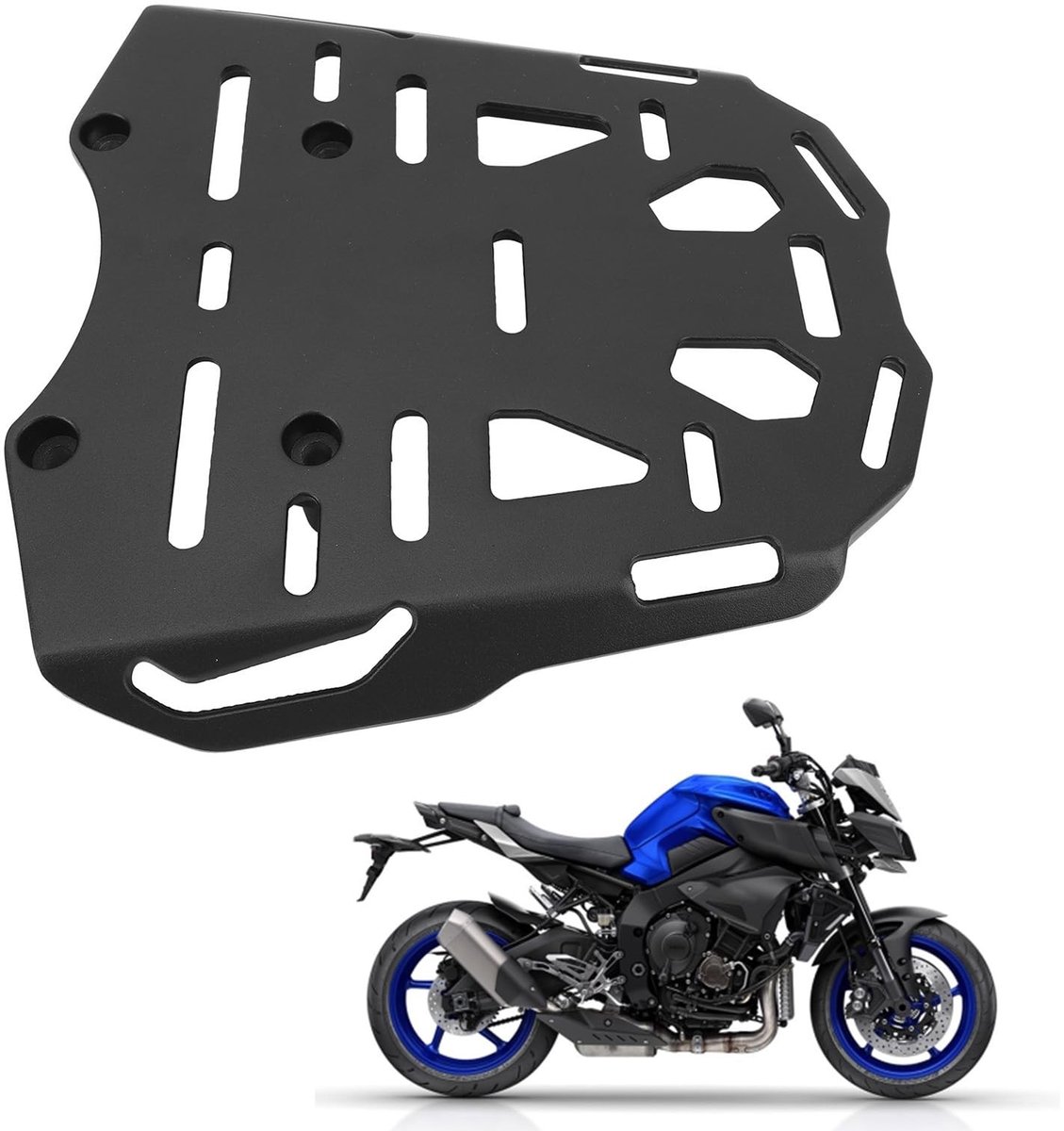 NTH products- Bagagerek Aluminium - Bagagedrager - Achterlicht Beugel - Motorfiets Accessoire - Geschikt voor PCX 125/150/160 - Betrouwbaar Ontwerp - Motorfietsdrager