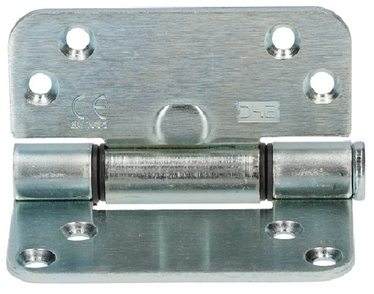 D4E GLIJLAGERSCHARN R10 CE (KLASSE 13) ZILVER R L 89X89X3