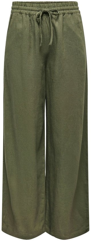 JDY JDYSAY HW LINEN WIDE PANT WVN NOOS Pantalons Femme - Taille MX L32