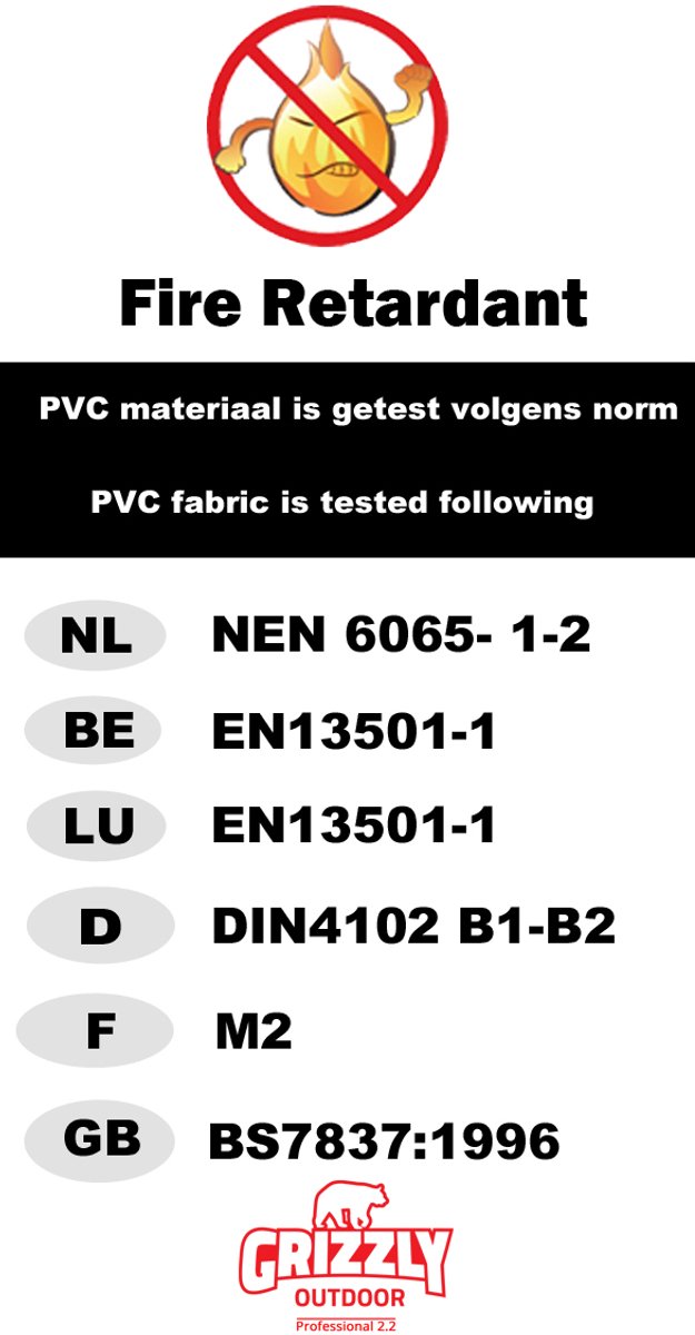 GO-PRO | 3x6 | Partytent | Wit-Grijs | Dak en zijwanden grijs