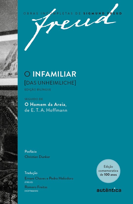 O infamiliar [Das Unheimliche] – Edição comemorativa bil ... - cover