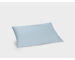 Yumeko kussensloop jersey fresh blauw 40x80 - Bio, eco & fairtrade - 1 stuk