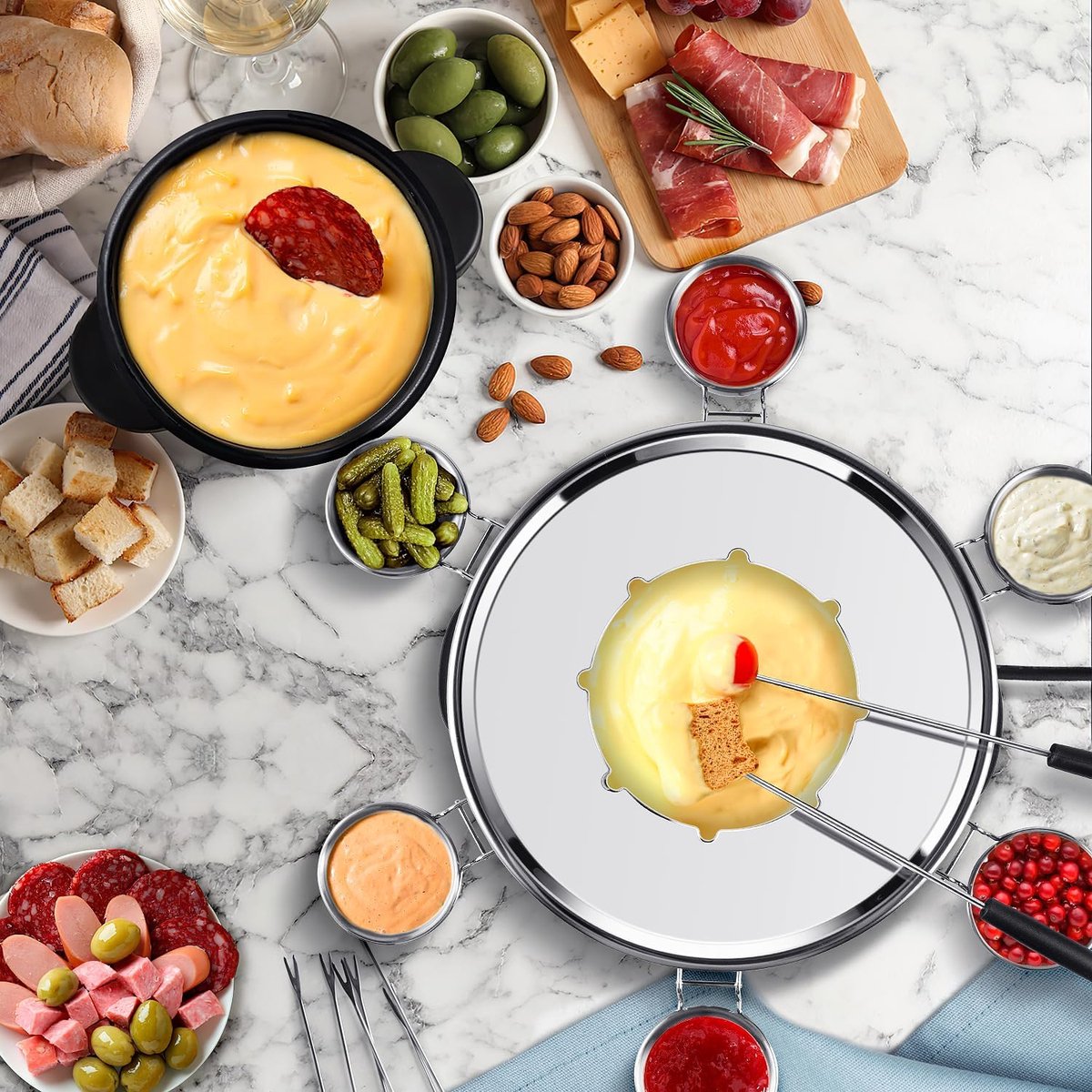 Kaasfondue set Elektrisch - Fonduepannen - Fondueset – foto 2