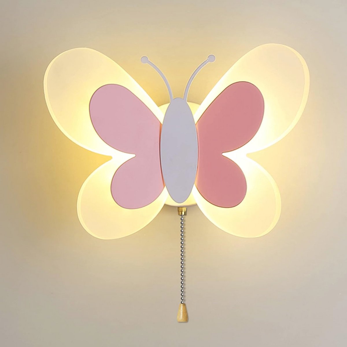 Moderne Dimbare Wandlamp voor Kinderkamers - Vlinder Design LED Wandverlichting