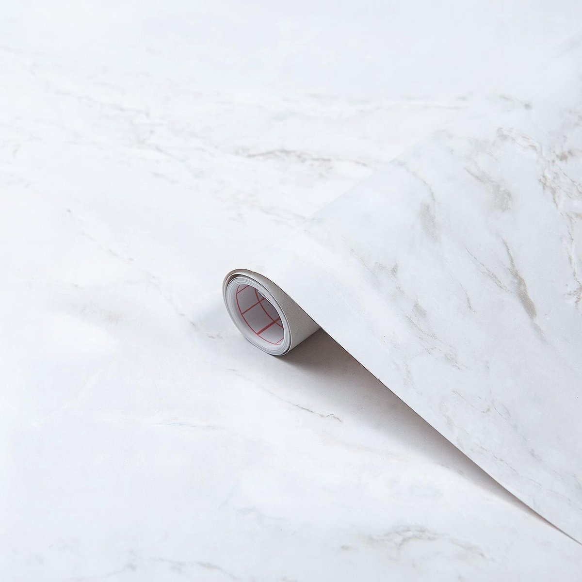 Zelfklevende Marmer Plakfolie 90 cm x 2,1 m - Meubelfolie voor Keuken en Woonkamer