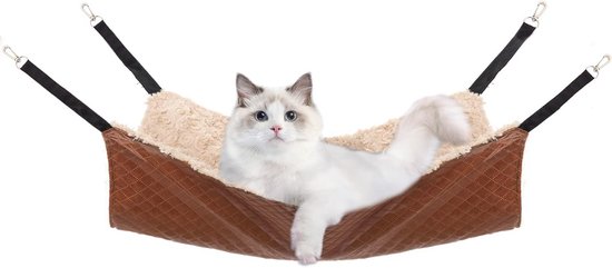 Kattenmand Voor Aan Het Raam - Kattenhangmat - Hangmat Kat - Kattenbed - Kattenkussen