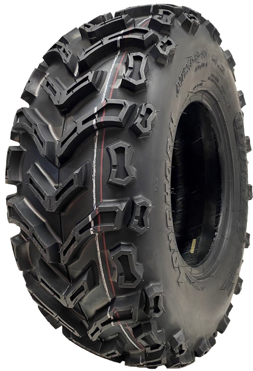 24x8.00-11 Quad-ATV-band, 6-laags, Wanda P3128, met E-keur, goedgekeurd voor de openbare weg, tubeless, 41J