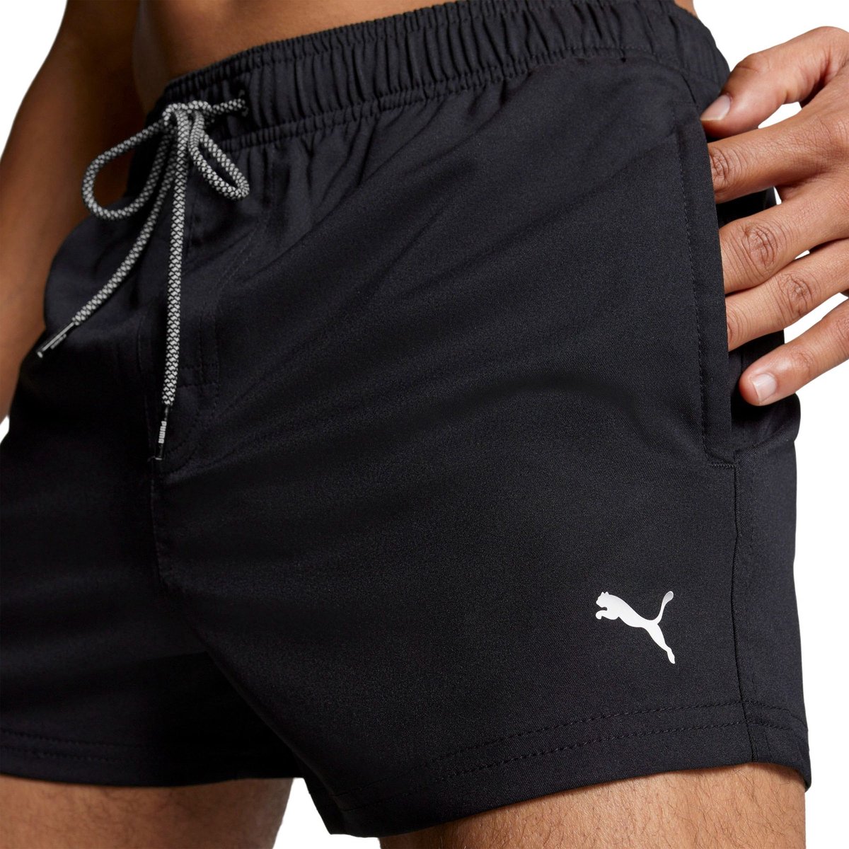 PUMA Swim Korte Short Heren Zwembroek - zwart — afbeelding 4