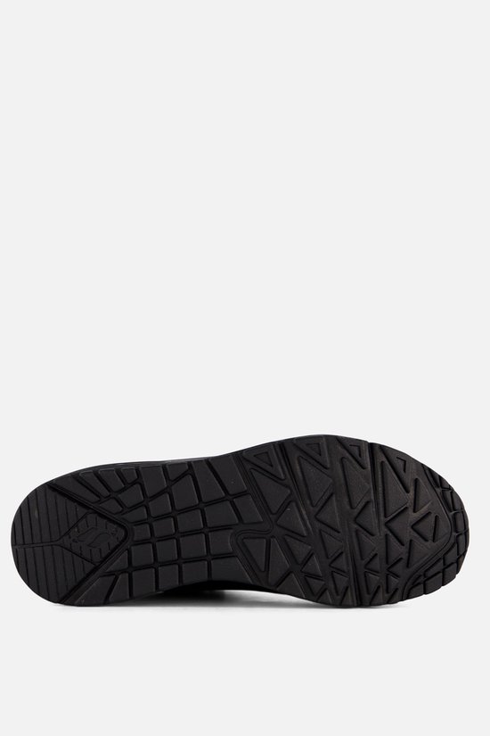 Skechers Uno - Gouden Air - Dames Sneakers - Zwart