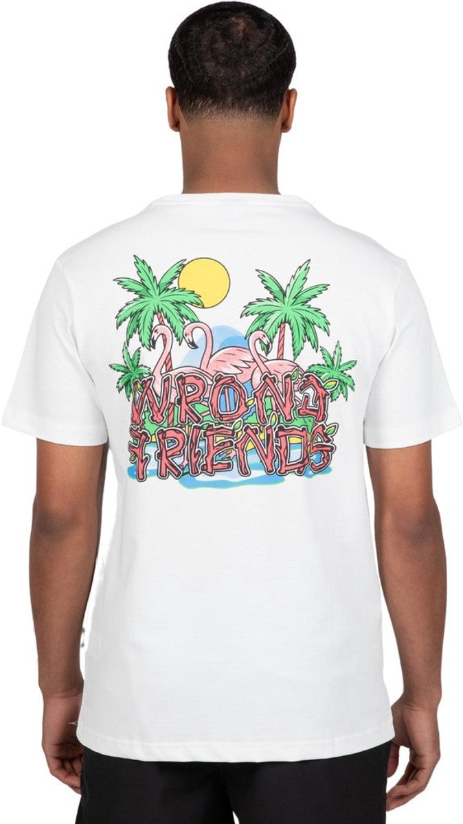 HONOLULU T-SHIRT - COCONUT WHITE M