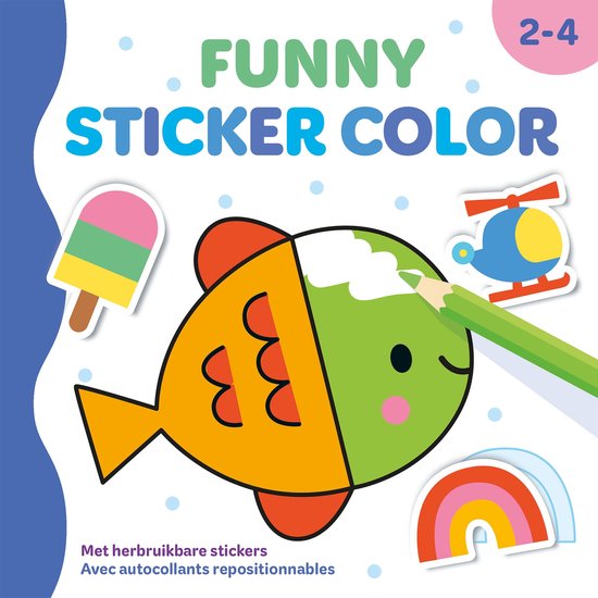 Foto: Deltas funny sticker color 2 4 j 