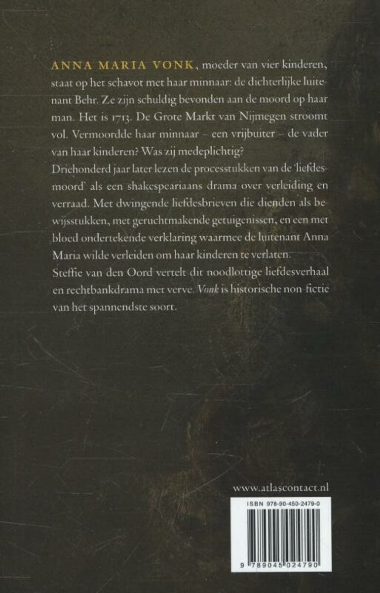 Vonk - back cover