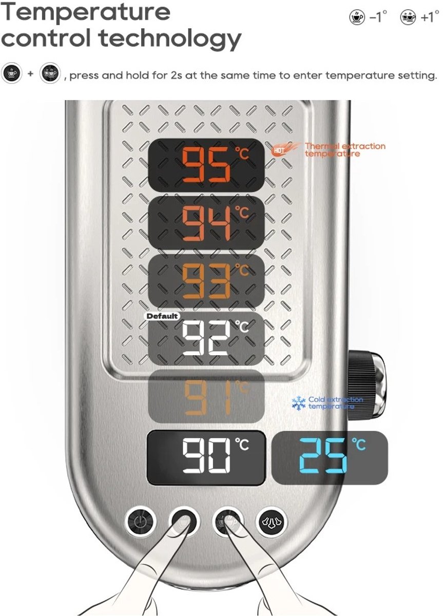 Espressomachine - Koffiezetapparaat - Koffiemachine - afbeelding 3