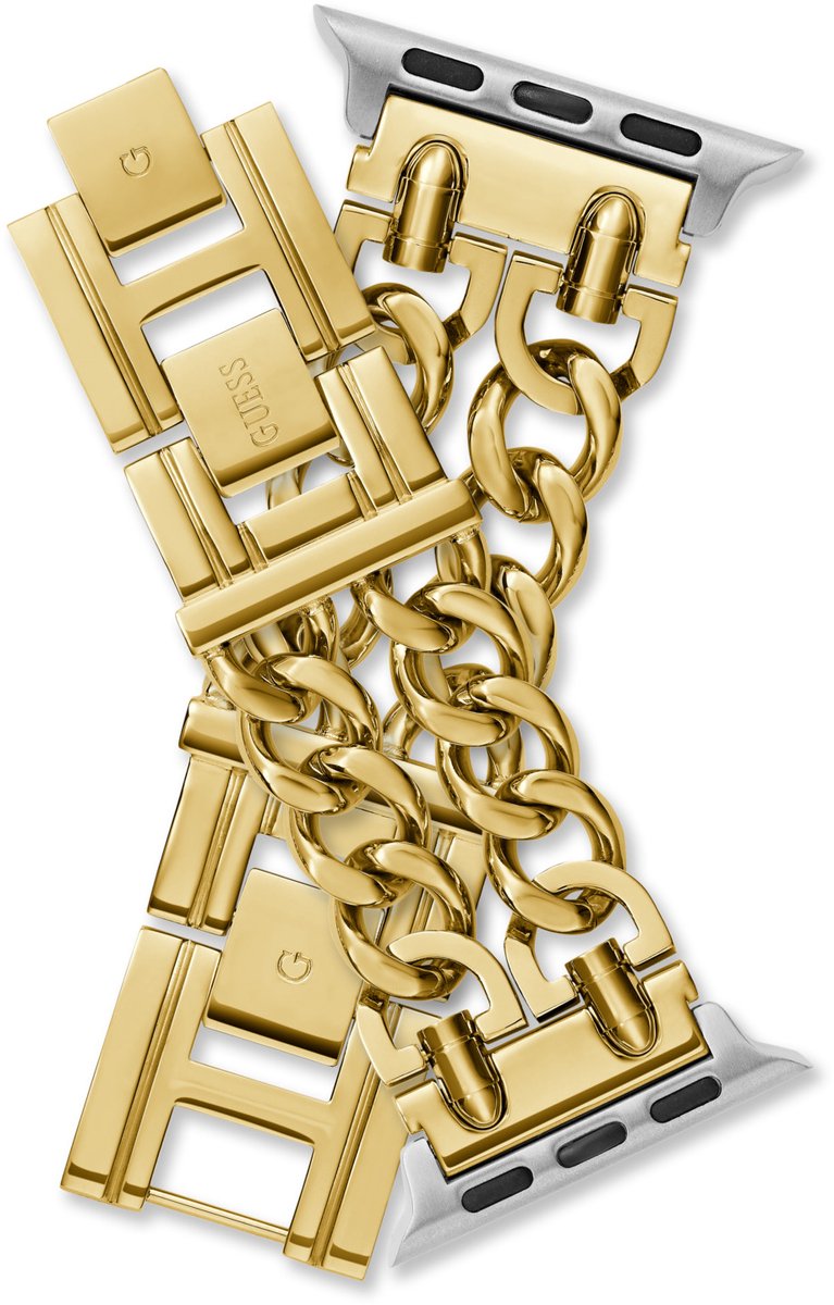 Guess Guess Apple Band (38Mm-40Mm) Apple Bands Gouden Toon Armband: 100% Roestvrij Staal CS2014S2, CS2014S3