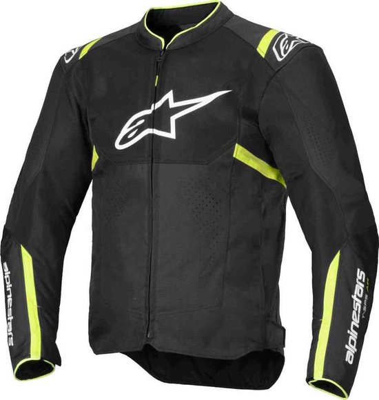 Alpinestars T-SPS Air V2 Zwart Fluo Geel Motorjas - Maat XL - Jas