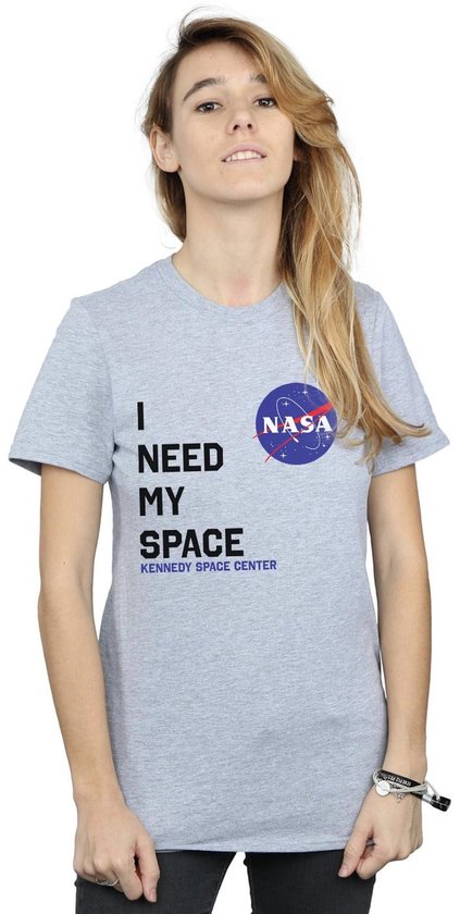 NASA Dames/Dames I Need My Space Katoenen Vriendje T-shirt | bol