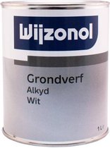 Wijzonol Peinture pour couche de fond Alkyd 1 litre 1 litre - Wit